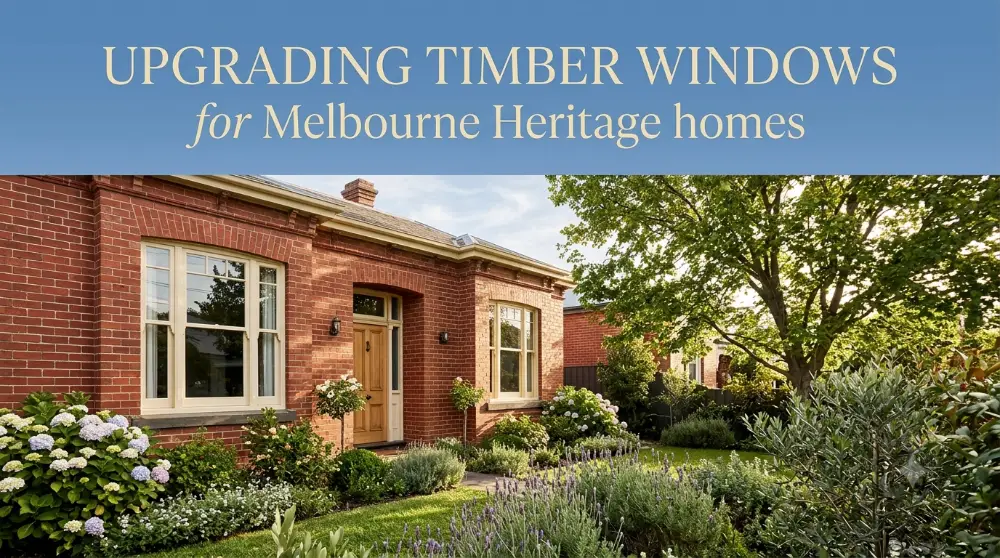 timber windows in Melbourne heritage homes