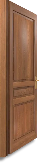 Custom timber door